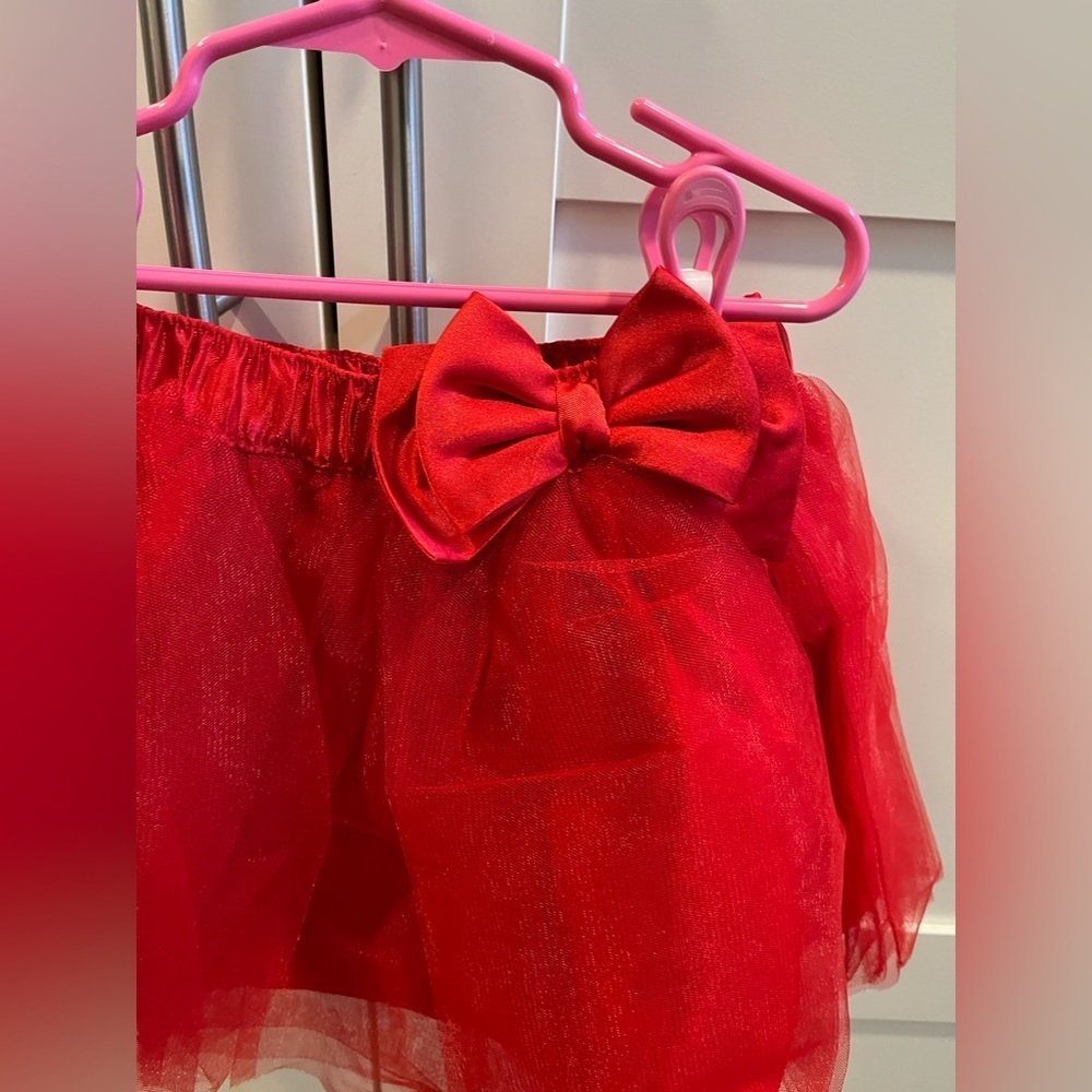 Gymboree size 6 NWT holiday skirt in tulle/satin - Picture 2 of 8